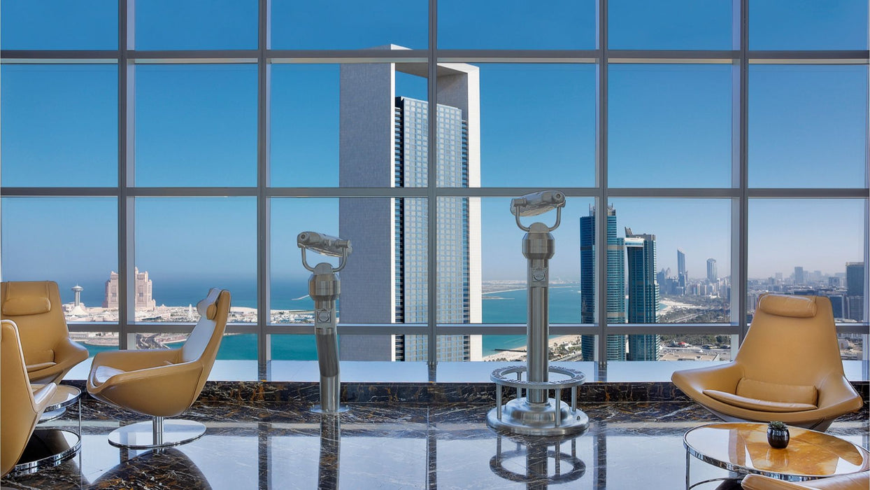 Etihad Tower Observation Deck with Afternoon Tea for Two