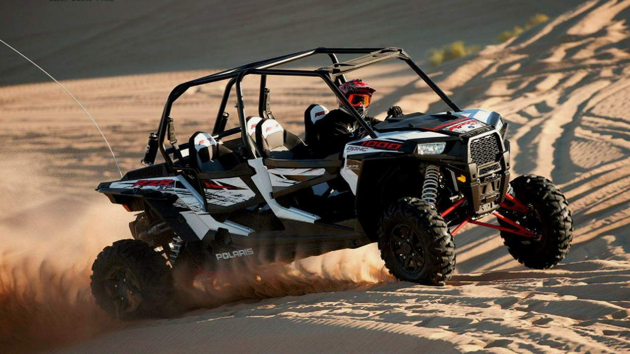 One Hour Driving a Four Seater Polaris RZR Dune Buggy