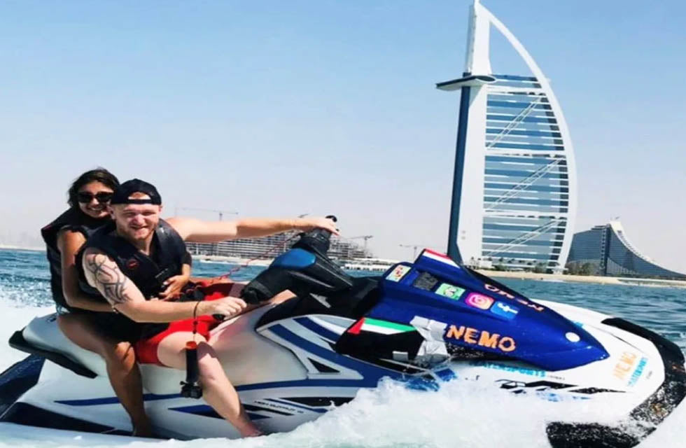 Jet Ski Ride with Burj Al Arab View and Belgian Beer Meal for Two