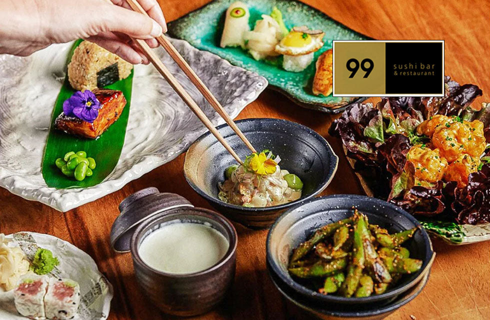 Tasting Menu for Two People at 99 Sushi Bar