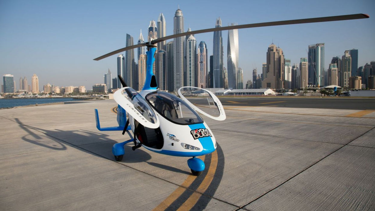 Thrilling Gyrocopter Flight over Dubai Marina