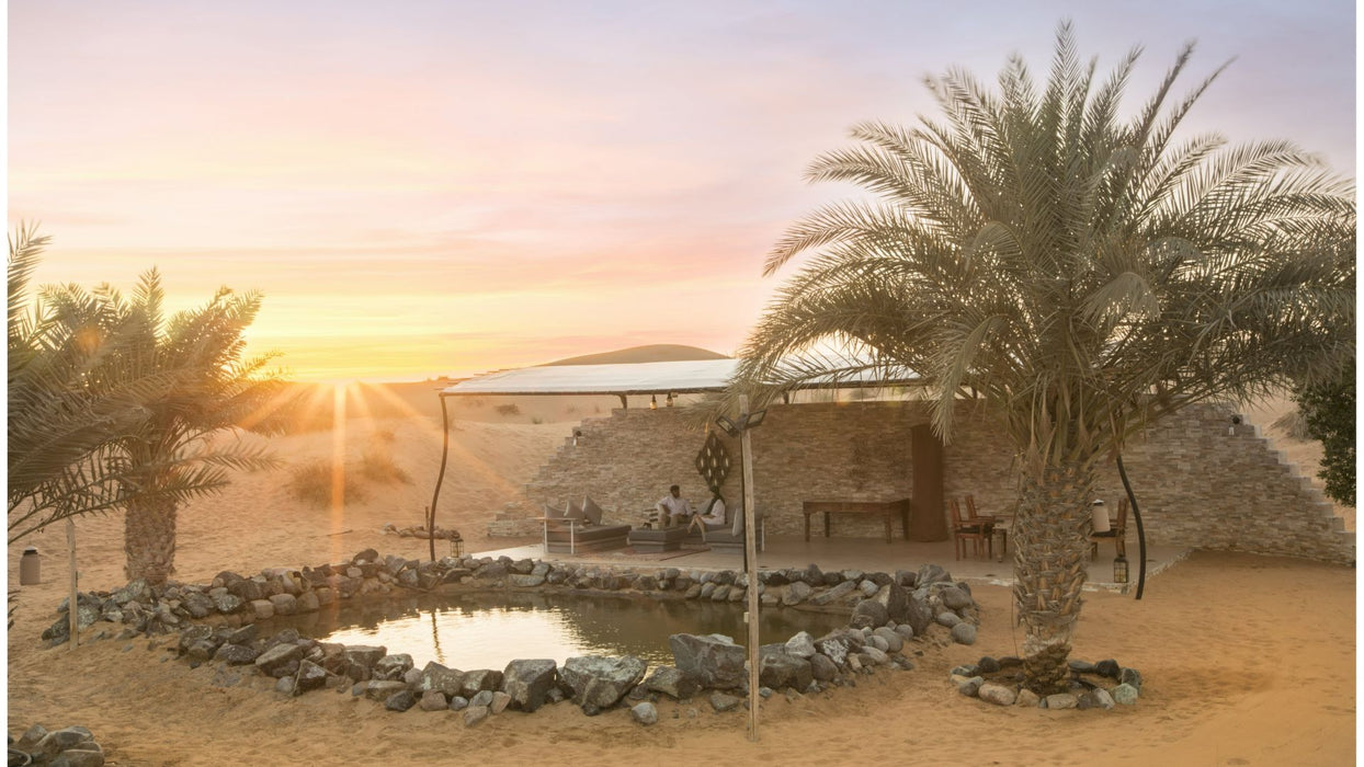Private Royal Desert Experience in exclusive Desert Oasis for Four