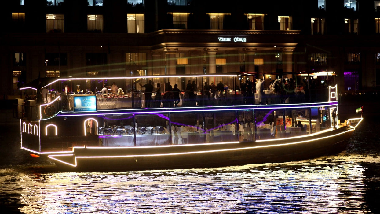 La Perle Show & Canal Cruise Dinner for Two