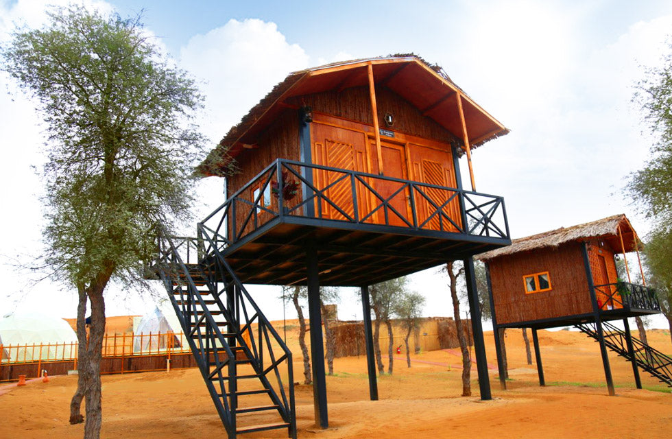 The Dunes Tree House One Night Stay with BBQ Dinner and More for Two