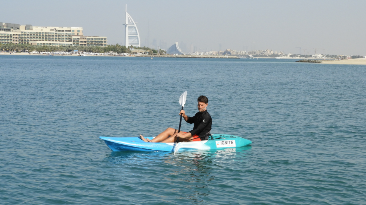 One Hour Single-Seat Kayak Adventure at Palm Jumeirah