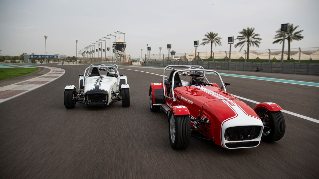 9 laps of Track Driving in Caterham Seven at Yas Marina Circuit