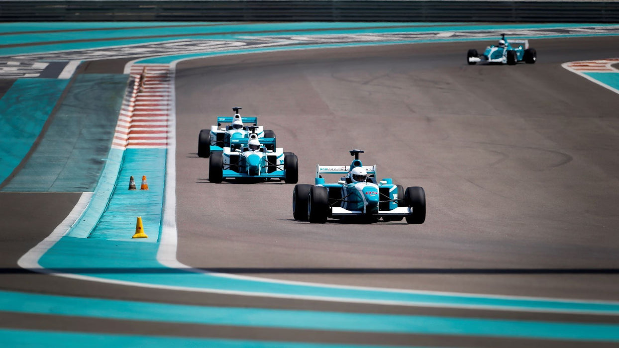9-13 laps of Track Driving in Yas Formula 3000 Express
