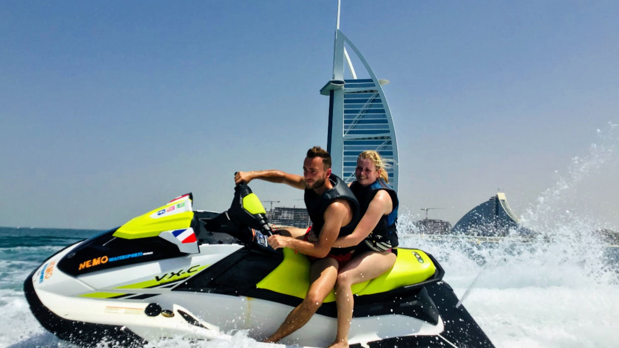 One Night Stay in The Palm with Jet Ski Tour of Burj Al Arab for Two