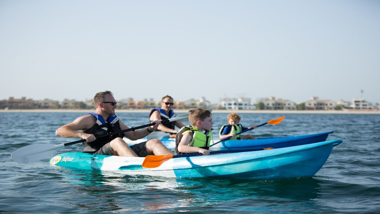 One Hour Double-Seat Kayak at Palm Jumeirah for Two