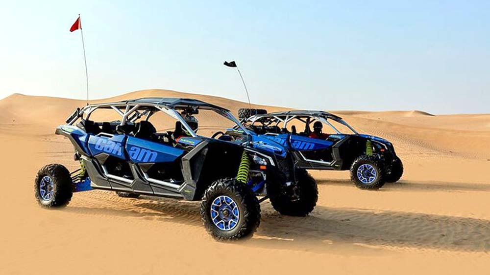 Drive For One Hour A Four Seater Can-Am 1000 Dune Buggy