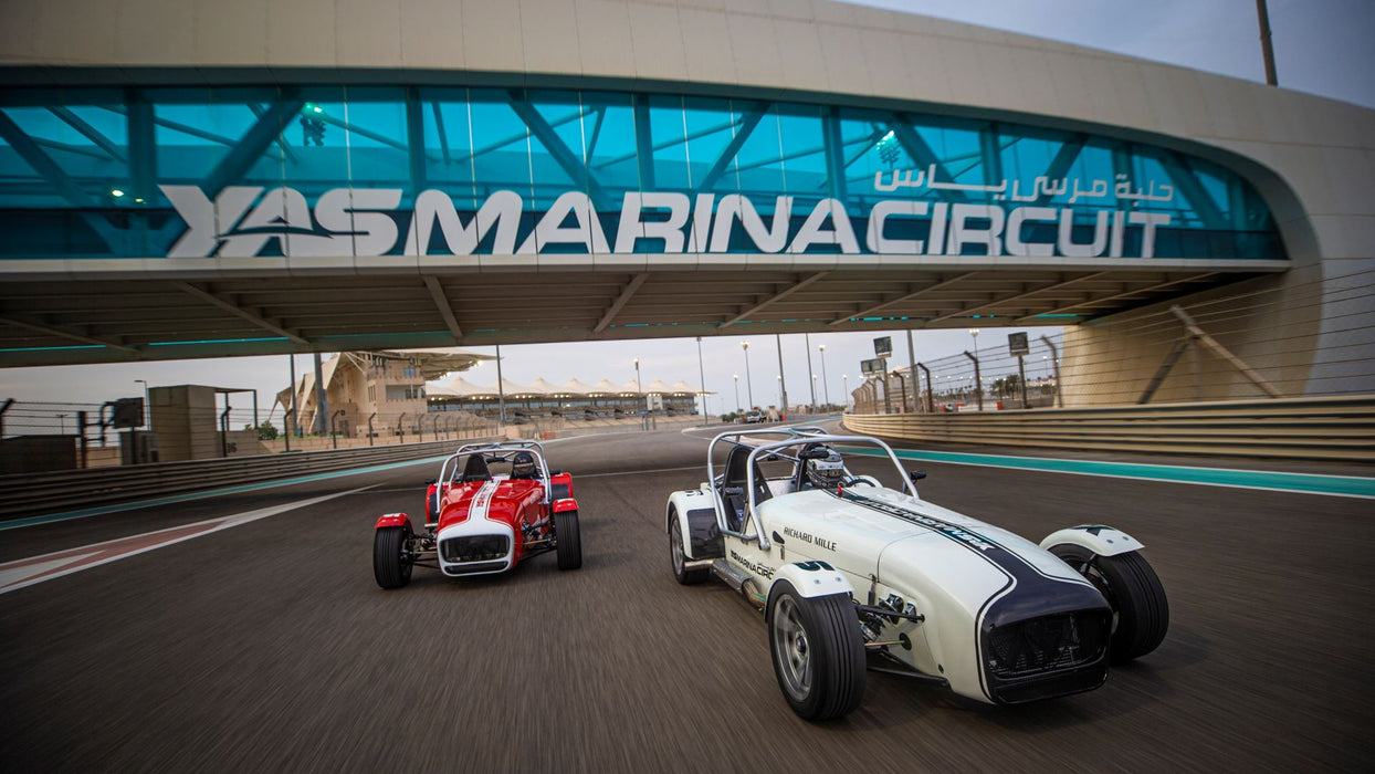 9 laps of Track Driving in Caterham Seven at Yas Marina Circuit