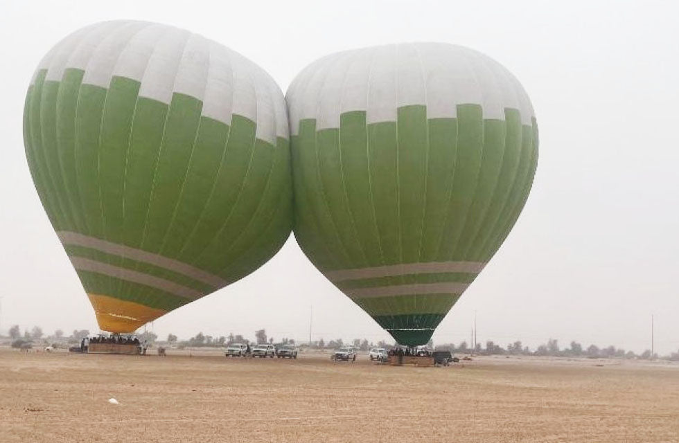 Hot Air Balloon with Quad Bike, Breakfast and More for One Adult