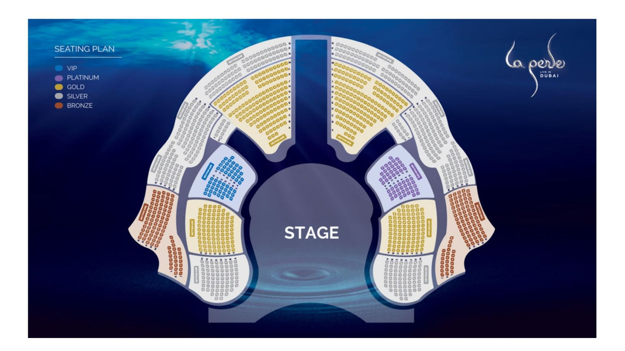 La Perle Show Silver Ticket for One