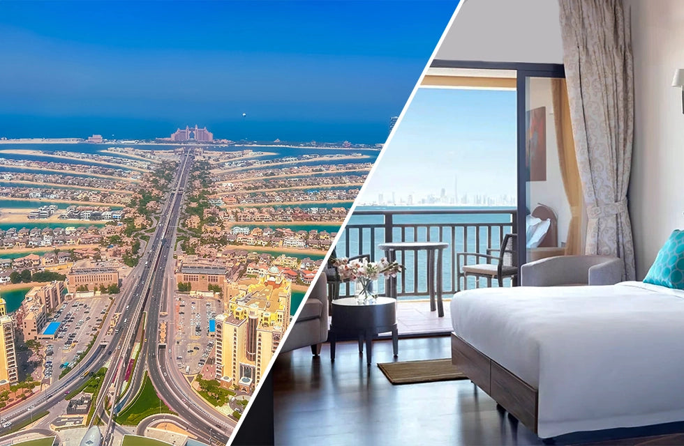 One Night Romantic Hotel Stay in Palm Jumeirah