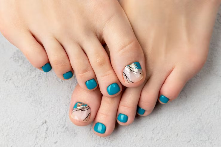 Choice of Gelish or Classic Manicure and Pedicure for One