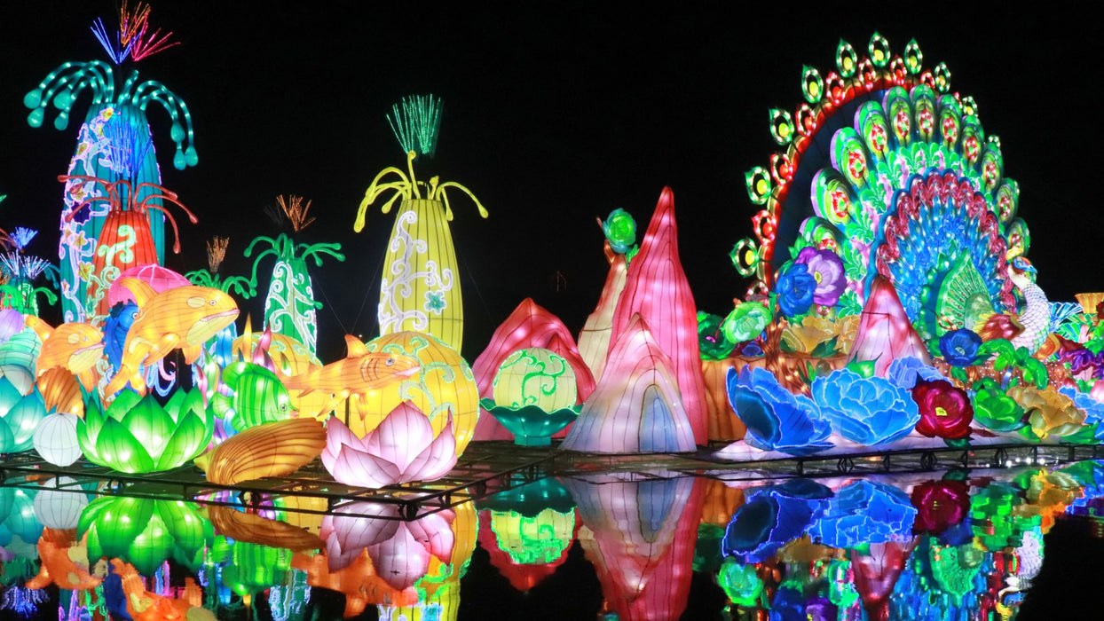 Dubai Garden Glow with Access to Glow Park and Dinosaur Park for One