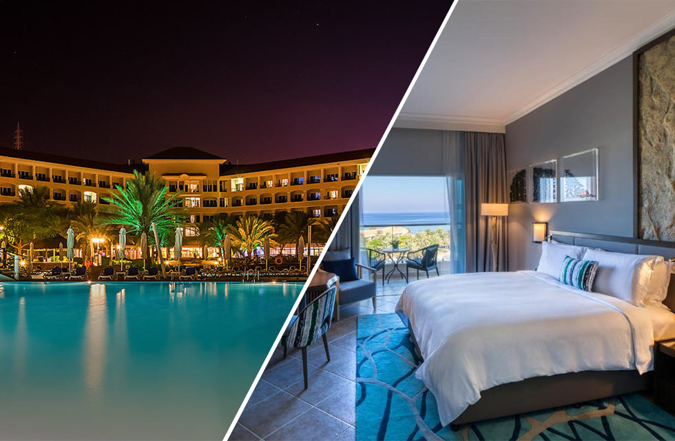 One Night Hotel Stay with Breakfast in Fujairah for Two