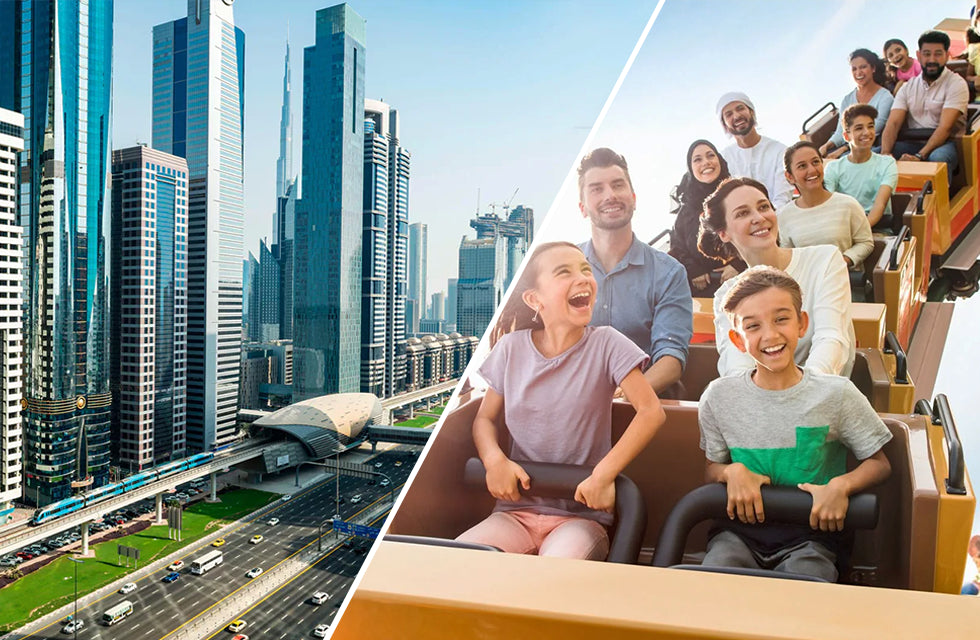 One Night Stay in Dubai with Motiongate Tickets for Family of Four