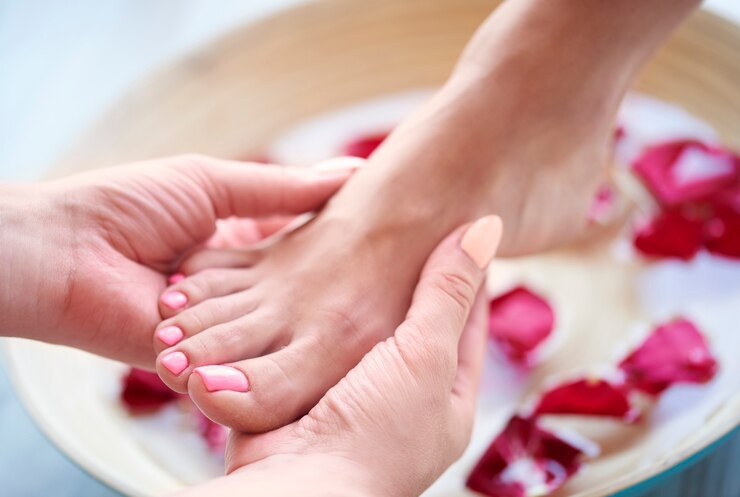 Pampered Perfection: Classic Manicure, Pedicure and Callus Care