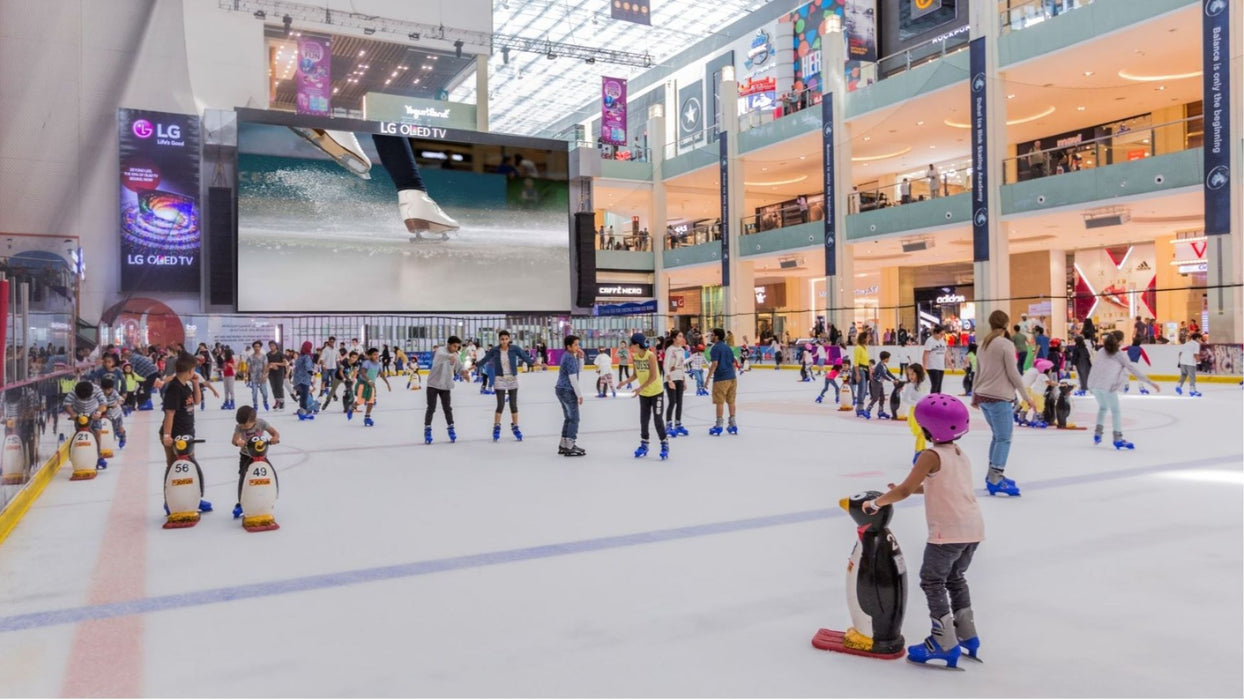 General Admission to Dubai Ice Rink for Two