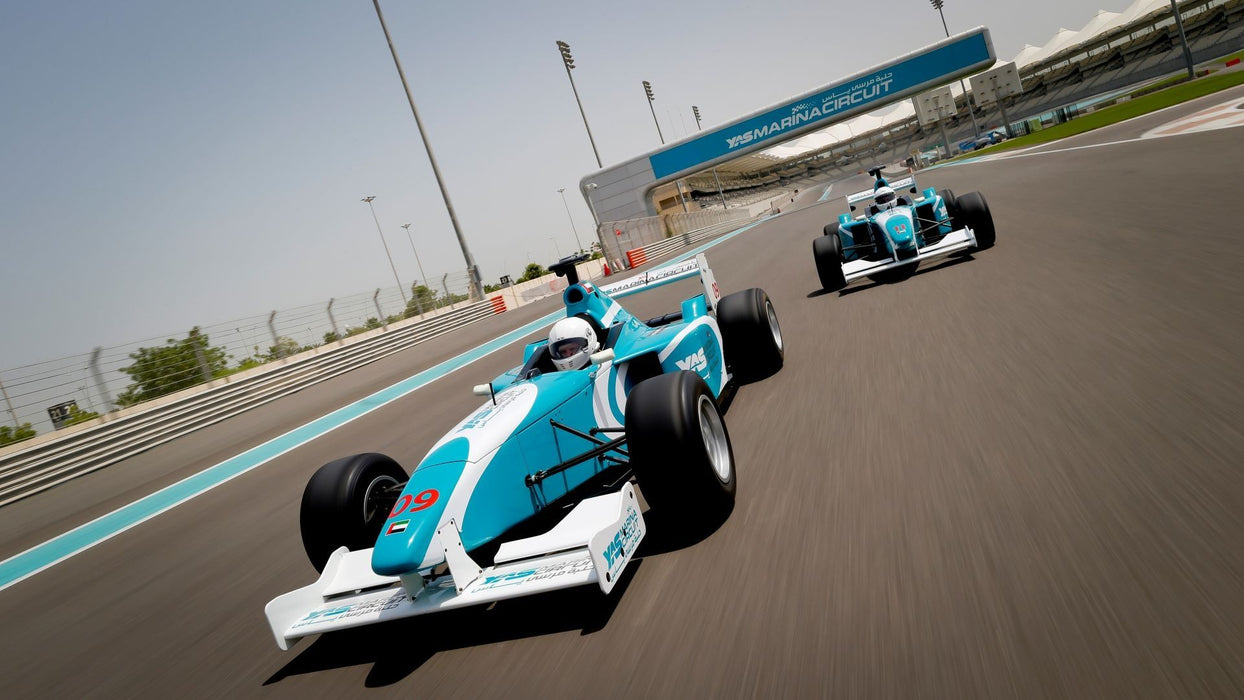 9-13 laps of Track Driving in Yas Formula 3000 Express