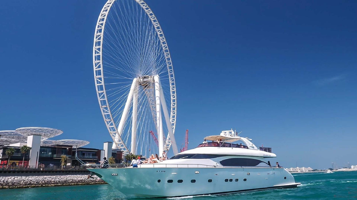 Take a 2-Hour Yacht Tour with Live BBQ Lunch in Dubai Marina
