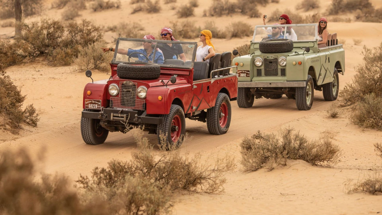 One Night Half Board Stay in the Desert with Safari for Two