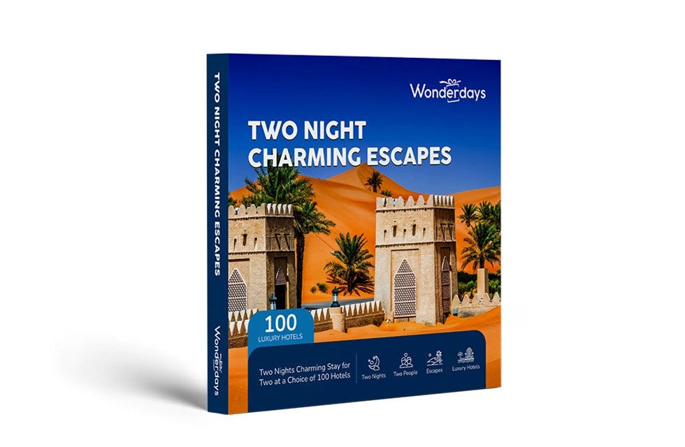 Two Night Charming Escapes Experience Gift Box - Stay at One of 100 Premier Hotels