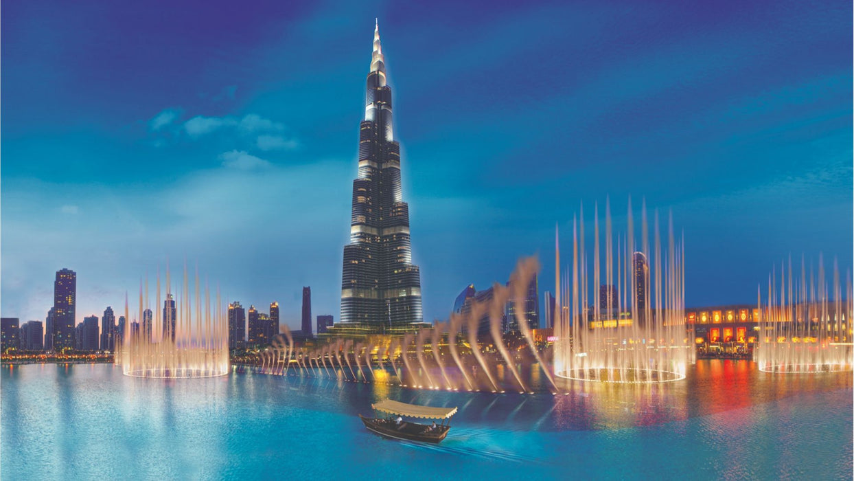 Dubai Fountains Lake Ride Experience for Two