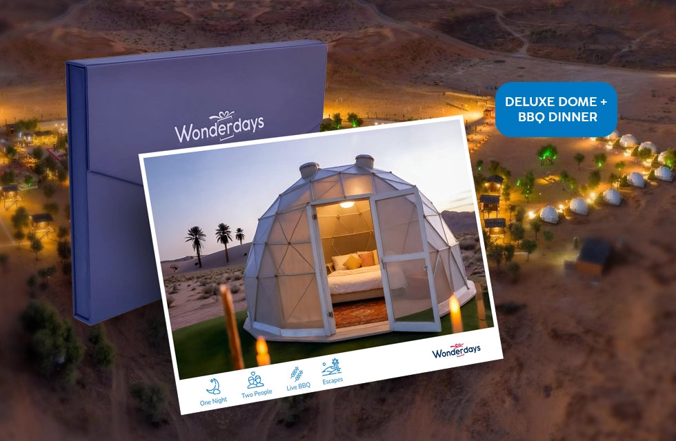 All-Inclusive Overnight Desert Camping For Two at The Dunes Deluxe Dome