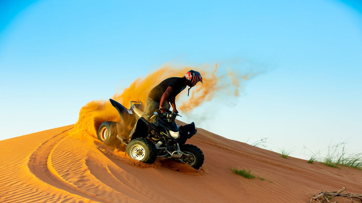 30 Minutes Guided Quad Bike Tour in the Desert