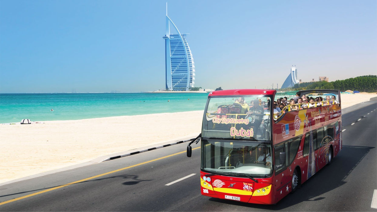 Dubai City Sightseeing 24 Hours Hop On Hop Off Ticket