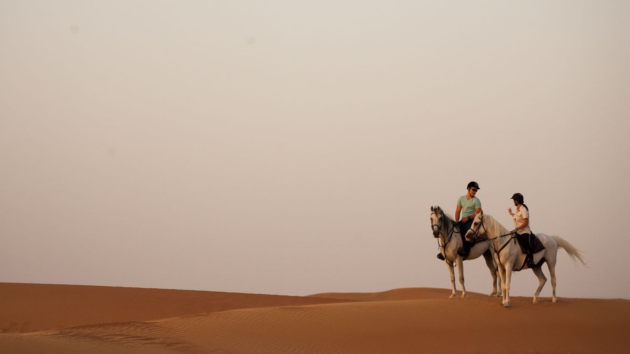Magical 60-90 mins Sunset Desert Horseback Adventure for Two