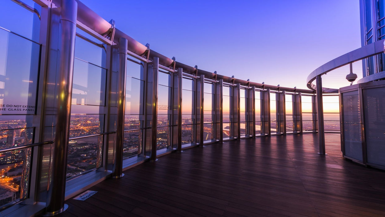 Burj Khalifa Visit with a Rooftop Burj Club Meal for Two