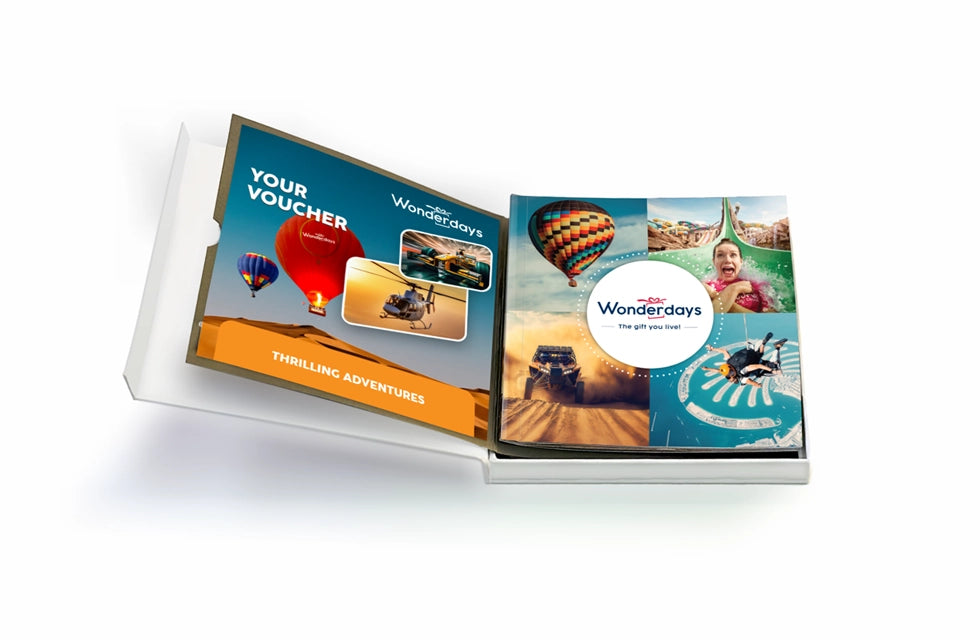 Thrilling Adventures Gift Box - With Choice of Hot Air Balloon, Helicopter Rides & More
